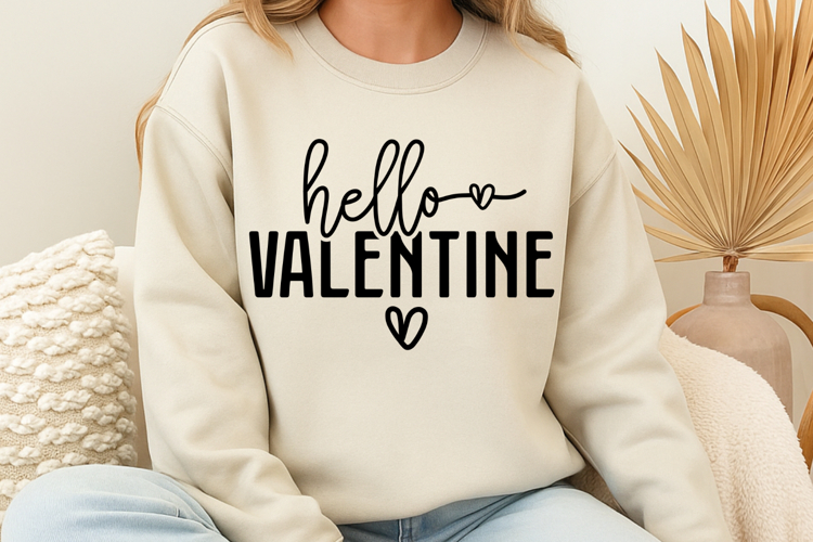 Hello Valentine Svg Image 5