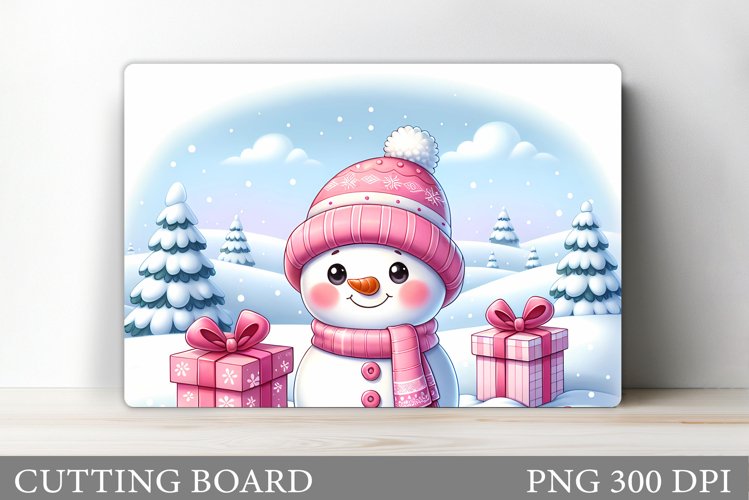 Cute Snowman Clipart Image 8