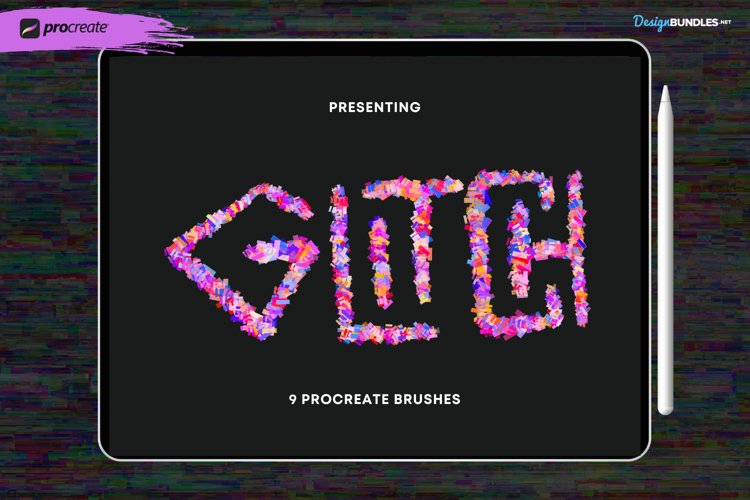 Glitch Brush for Procreate