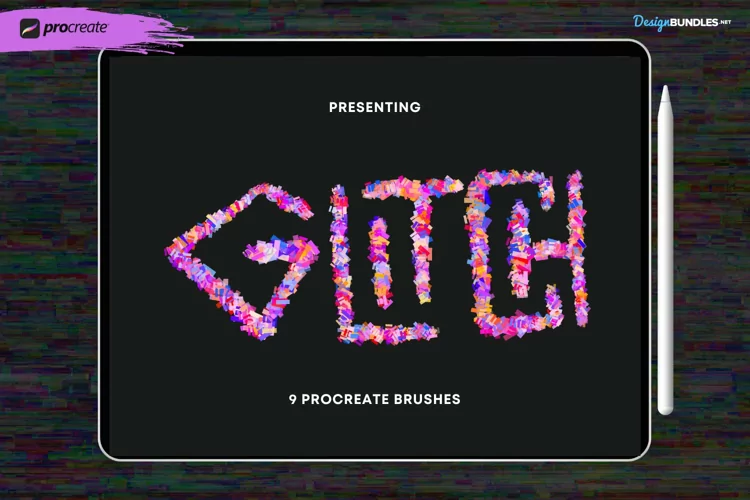 Glitch Brush for Procreate