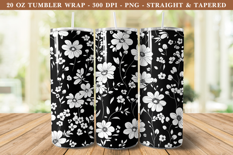 20 Oz Sublimation Tumbler Wrap Image 23