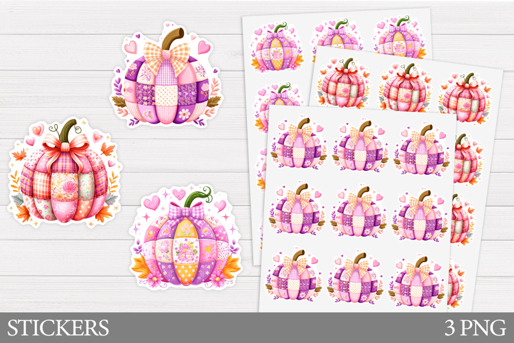 Pumpkin Sticker Printable. Pumpkin Bow Sticker Design