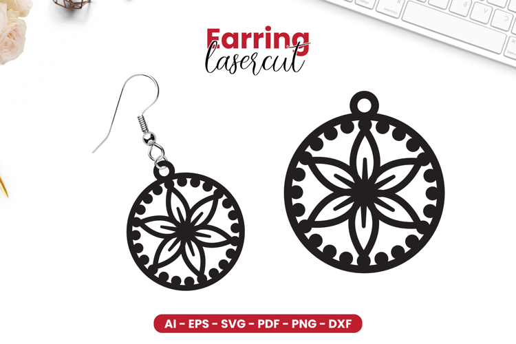 Earring LaserCut - Lasercut File