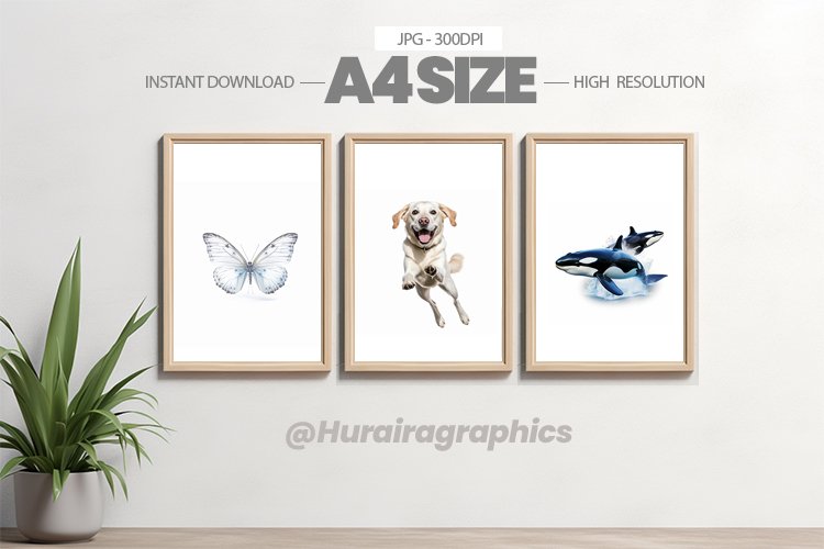 Animal Wall Art - 03 Variations example image 1