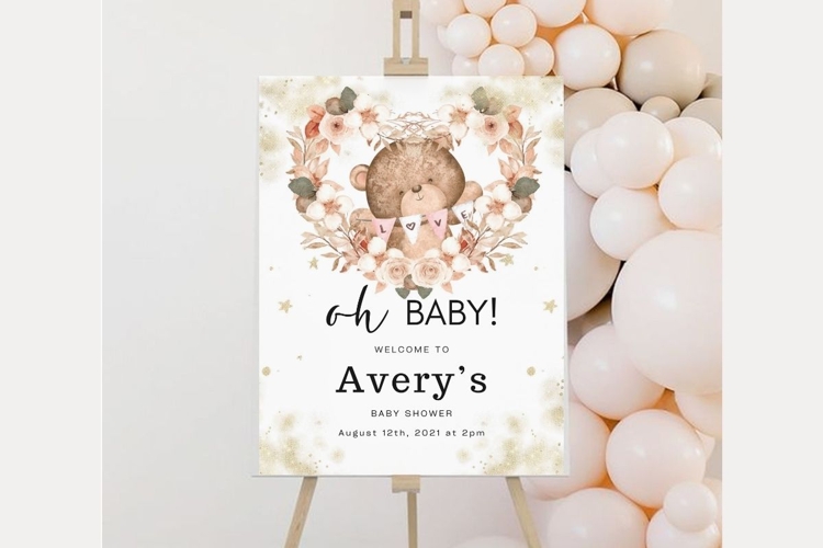 Baby Shower Welcome Template 40
