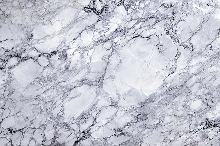 Elegant White Marble Texture Gray Black Veins Seamless
