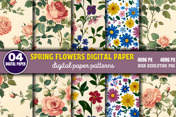 Easter Digital Paper Image 8