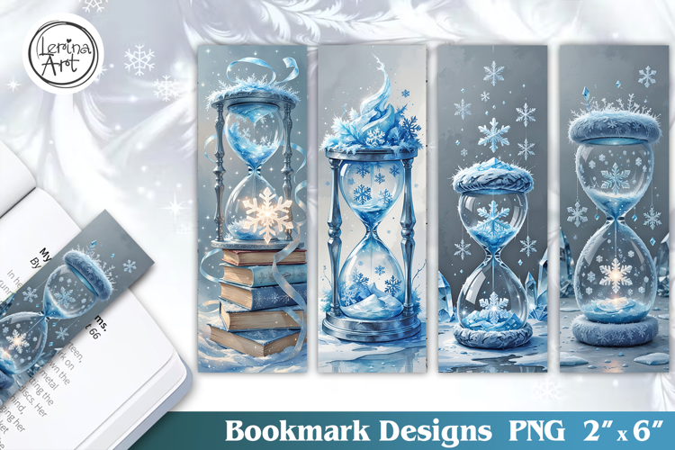 Winter Snow Tale Bookmarks | Printable Bookmark 4 PNG