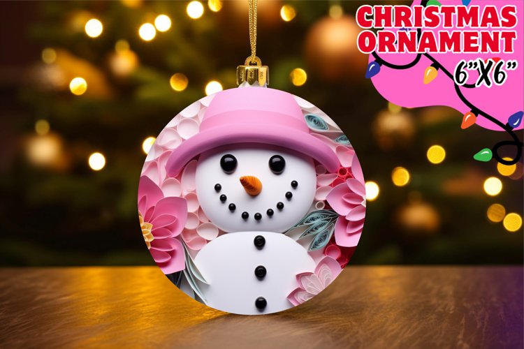 Snowman Sublimation Image 9