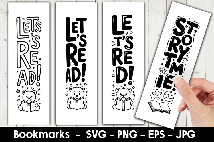 Story Time Bookmark Sublimation