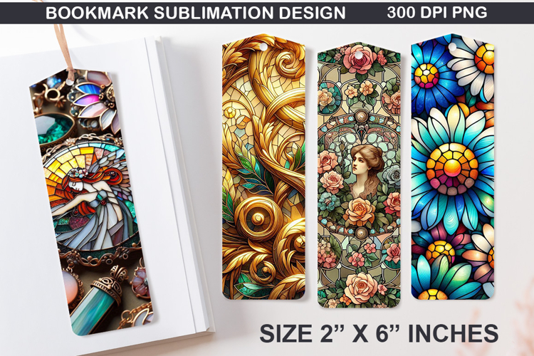 Winter Bookmarks Sublimation - 4 Bookmark Design