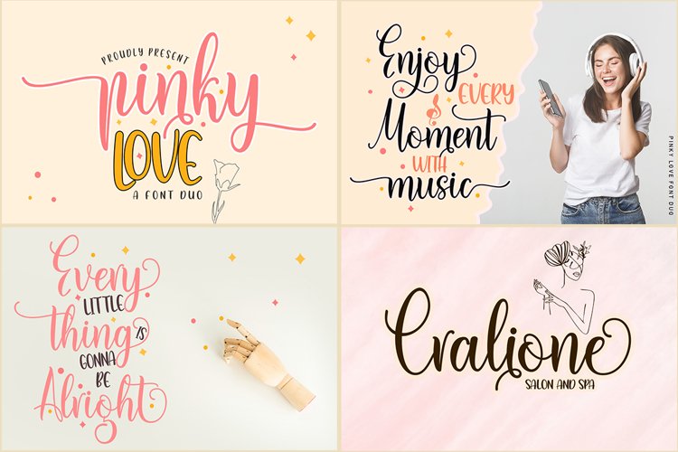 Lovely Font Bundle