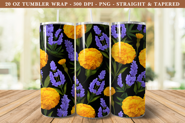 20 Oz Sublimation Tumbler Wrap Image 8