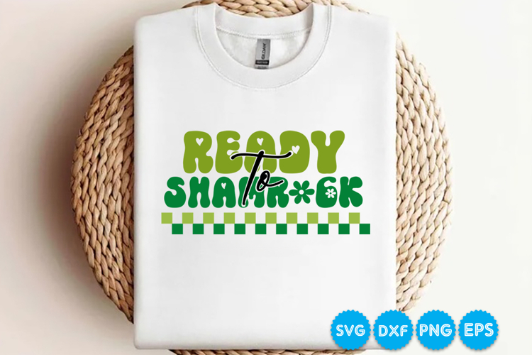 Retro st patricks day svg design, retro design