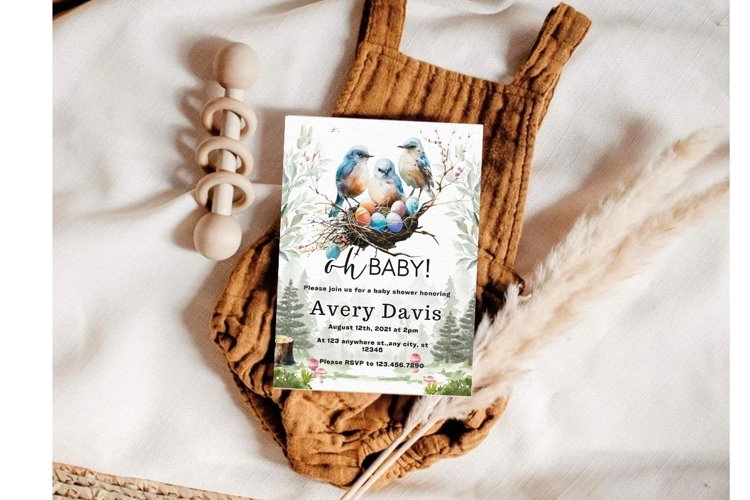 Baby Shower Invitation Template 210