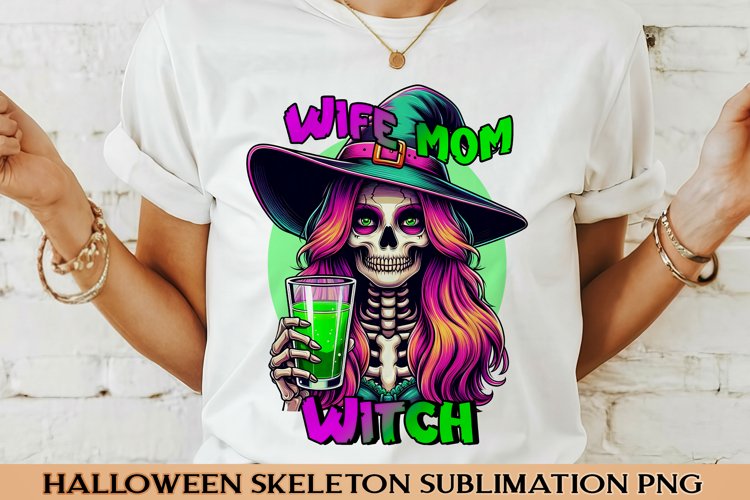 Halloween Skeleton saying Sublimation PNG.