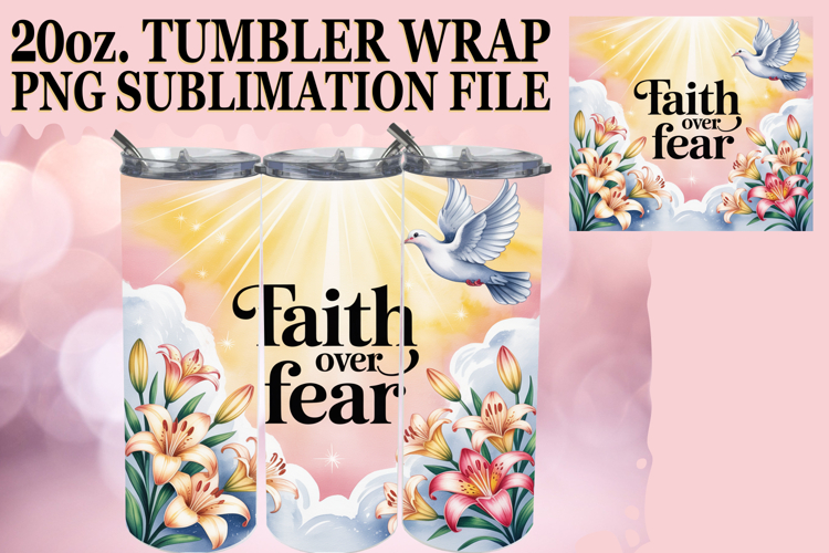 PRESENT OF LAUGHTER 20oz TUMBLER WRAP, Religious