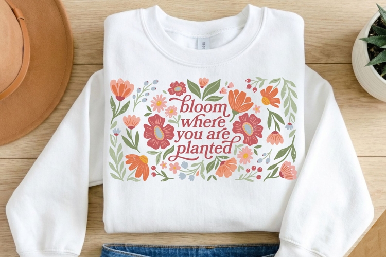 Bloom Where You Are Planted PNG