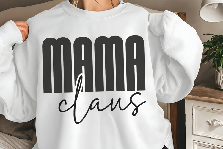 Mama Claus Svg Image 9