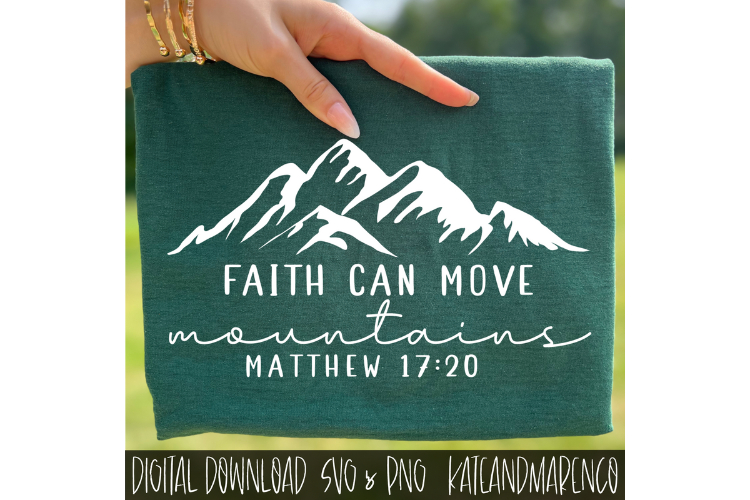 Faith SVG | Christian SVG | Bible Verse SVG | Religious PNG
