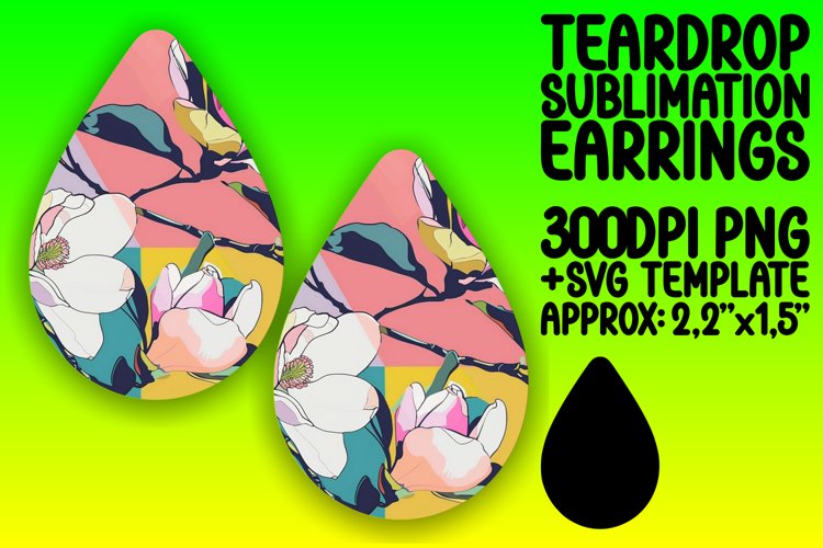 Vibrant Flower Pattern Sublimation example image 1