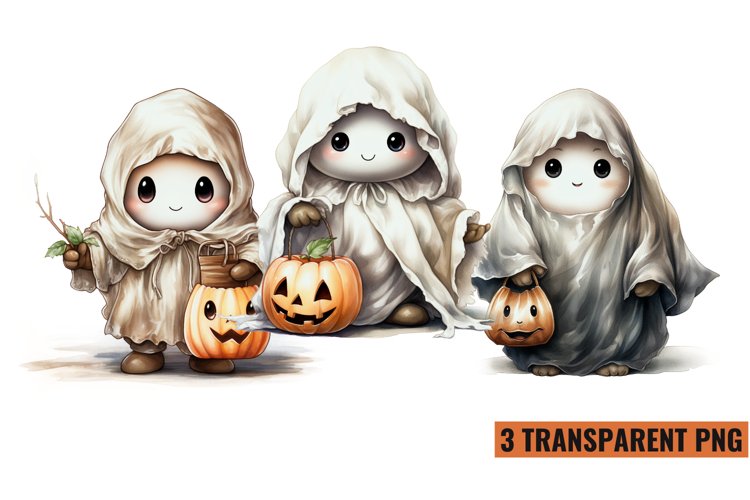 Ghosts Clipart Image 23
