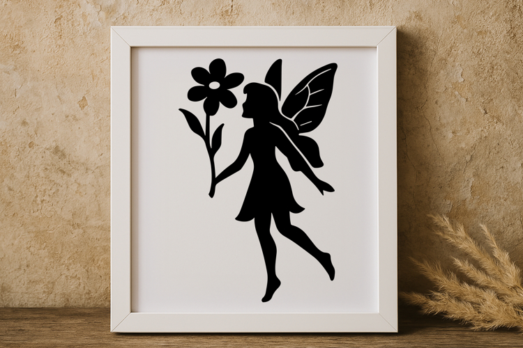 Fairy Silhouette Svg Image 4
