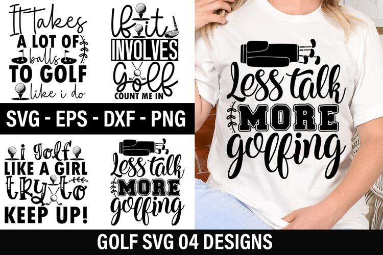 Golf Silhouette Image 4