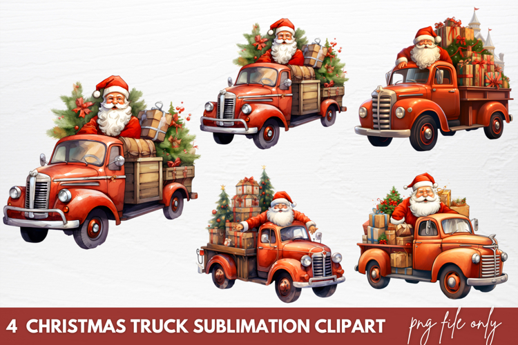 Christmas Watercolor Clipart Image 12
