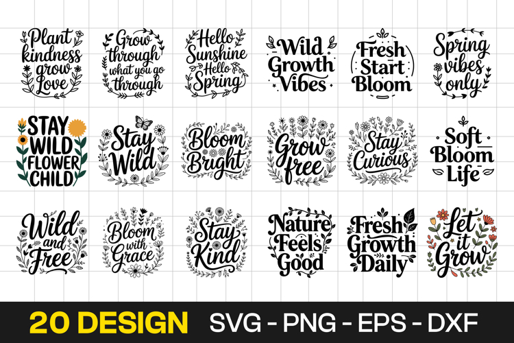 Spring SVGs Image 14