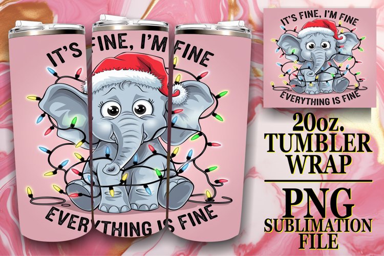 Christmas Tumbler Wrap Image 18