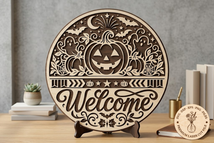 Round Welcome Sign SVGs