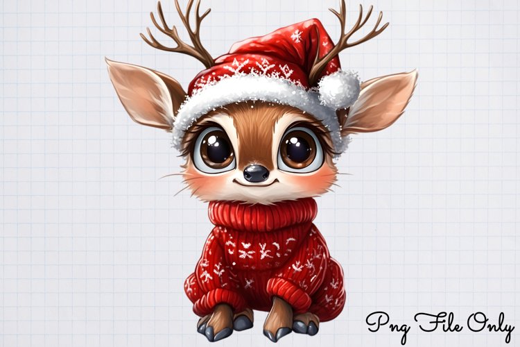 Reindeer Clipart Image 20