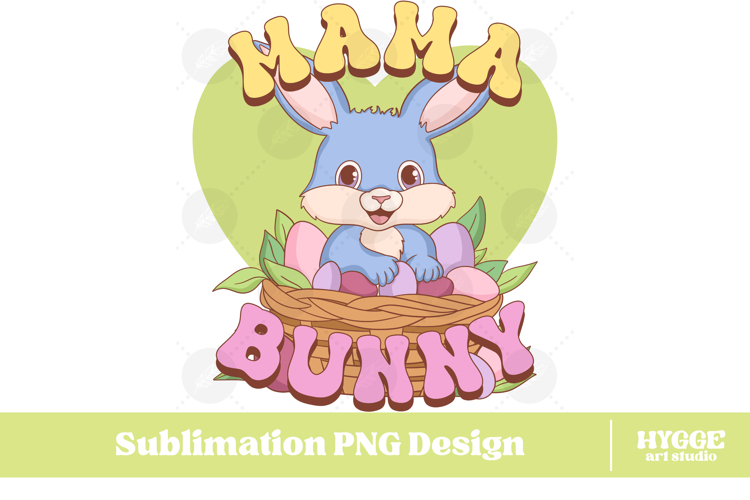 Easter Bunny Sublimation PNG Chick Farm Hip Hop Spring Joy