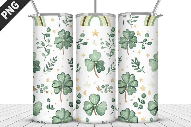 St Patricks Day Tumbler Wrap| Sublimation Design