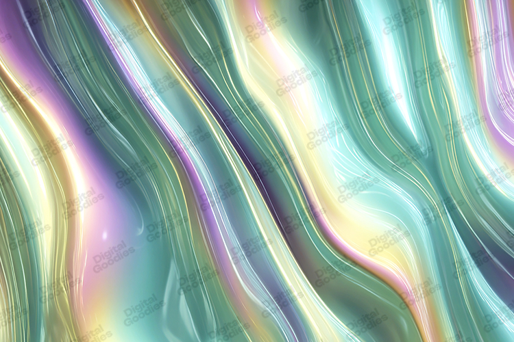 Soft Pastel Neon Waves Background for Crafts