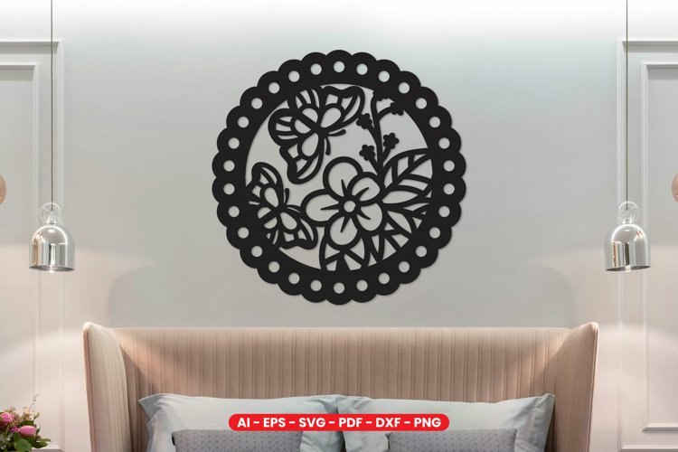 Laser Cut Wall Art Decoration example image 1