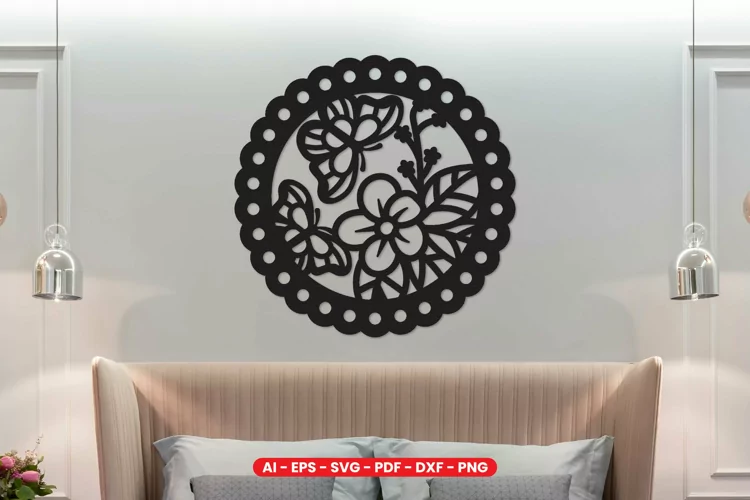 Laser Cut Wall Art Decoration