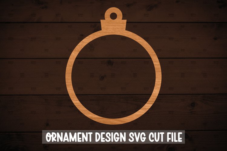 Round Christmas Ornament Svg Image 12