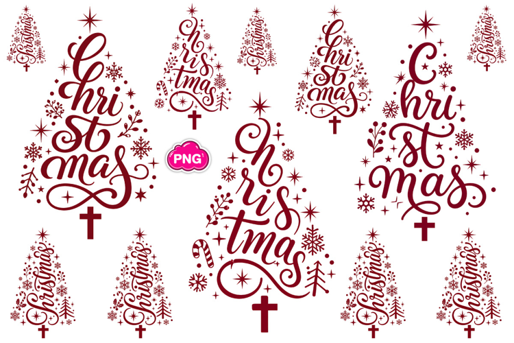 Trending Christmas PNG, Leopard Christmas Tree PNG, Santa