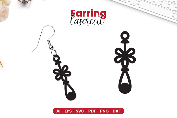 Earring LaserCut - Lasercut File