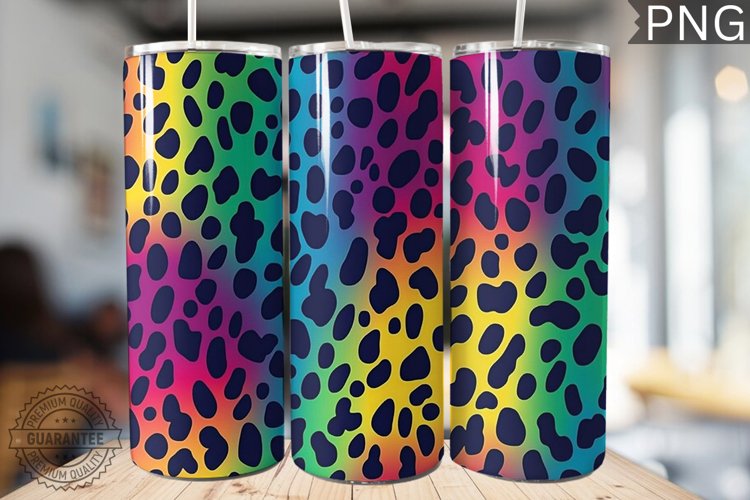 Rainbow Tumbler Wrap Image 2