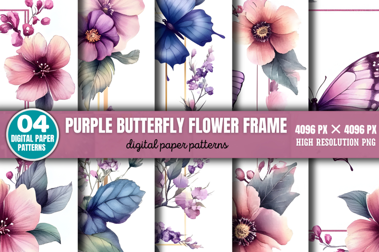 Boho Flower Clipart Image 22
