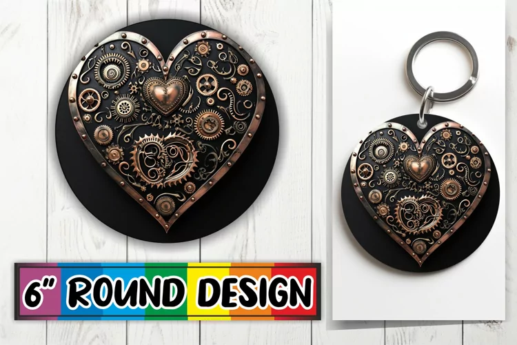 Love Theme Sublimation Circles
