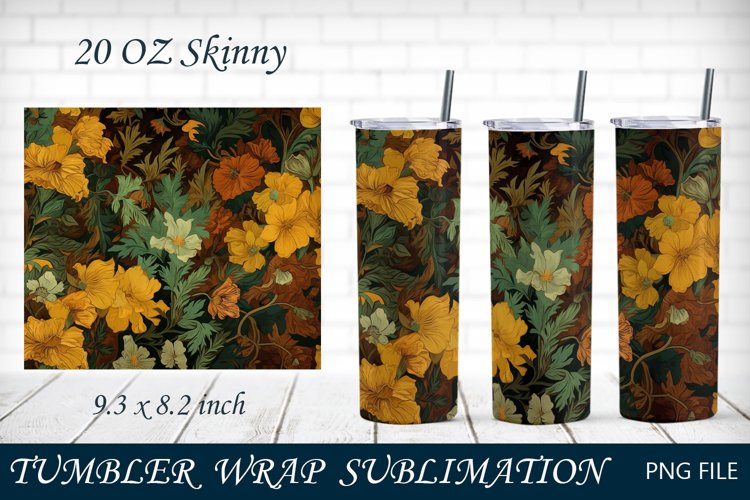 20 Oz Sublimation Tumbler Wrap Image 14