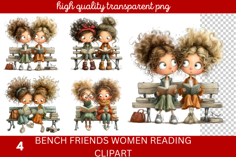 Book Club Clipart Image 15