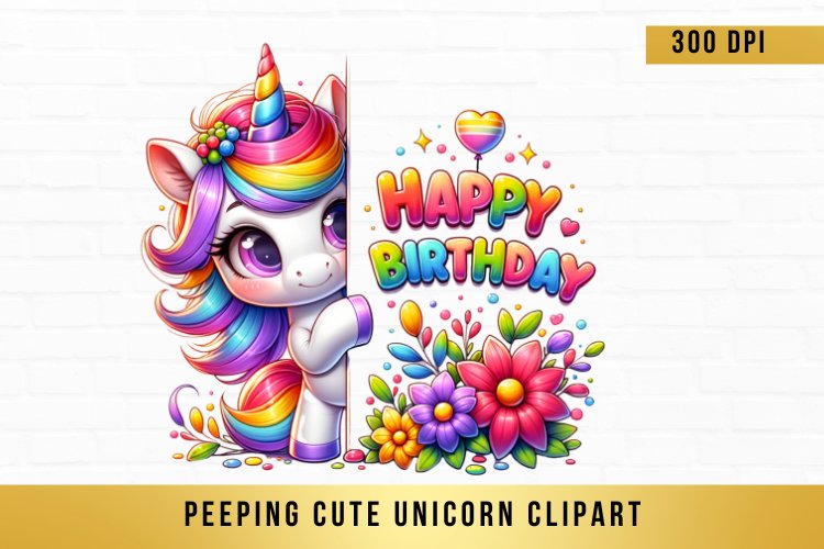 Unicorn Clipart Image 20