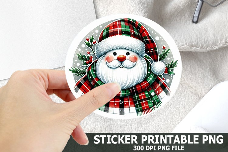 Santa Christmas Clipart Image 12