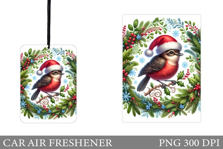 Cute Bird Car Air Freshener. Christmas Car Air Freshener