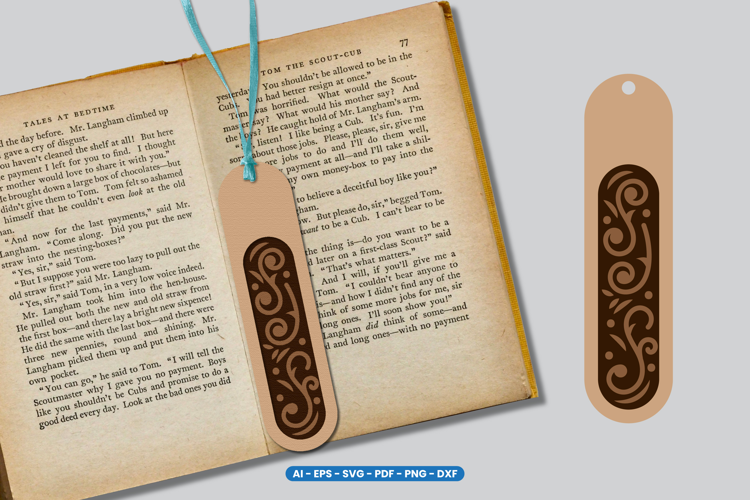 Bookmark LaserCut - Lasercut FIle